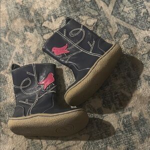 Livie & Luca Navy Pio Boots